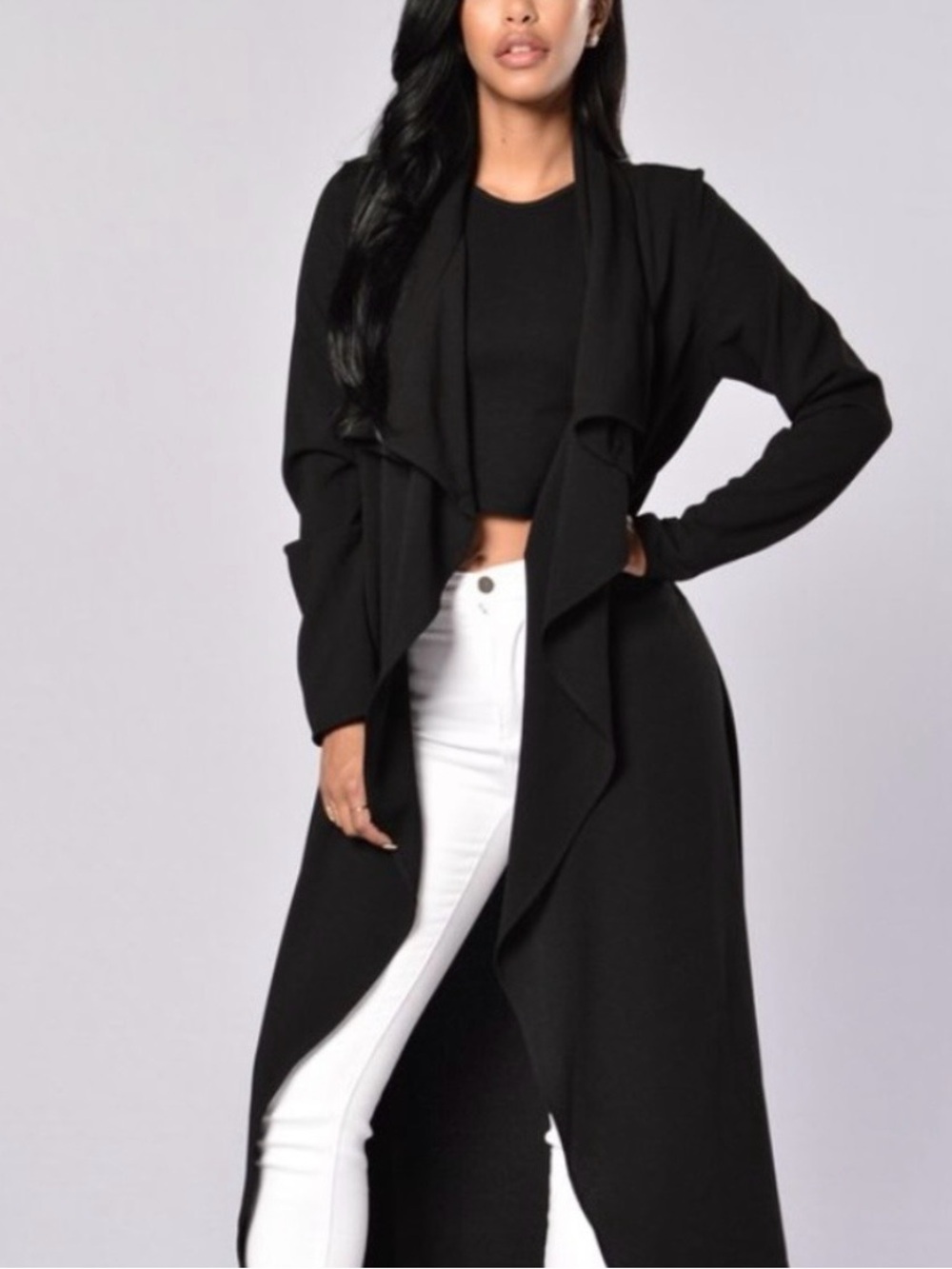 Black Business Casual Coat